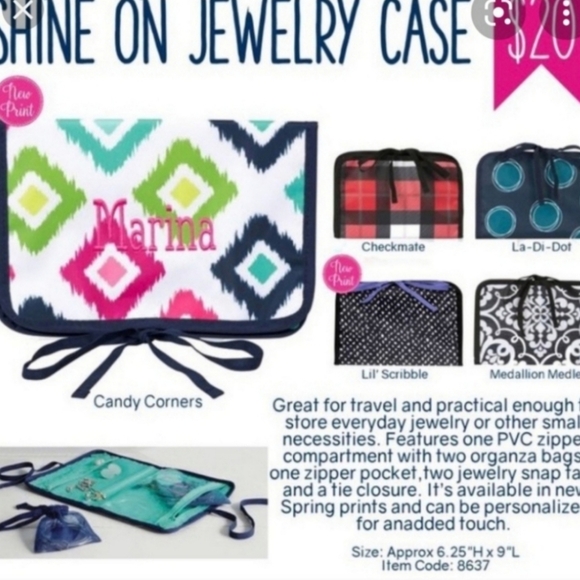 Thirty-One Shine On Jewlery Case - Picture 3 of 3